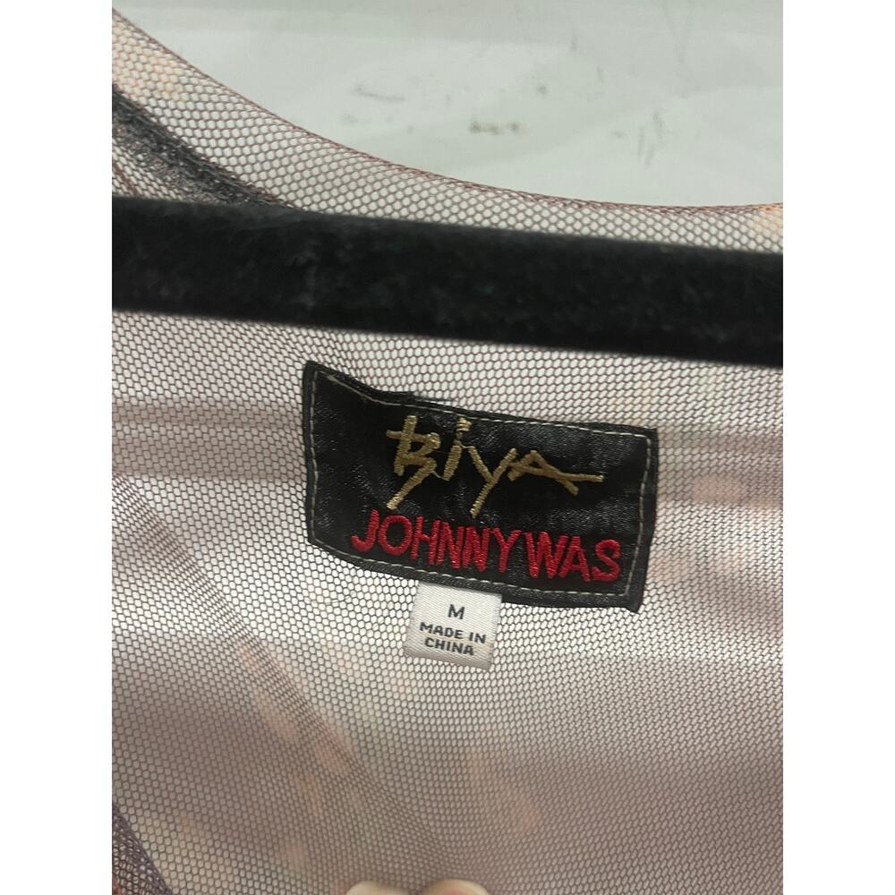 Johnny Was Kyler Mesh Maxi Dress - Picture 4 of 6